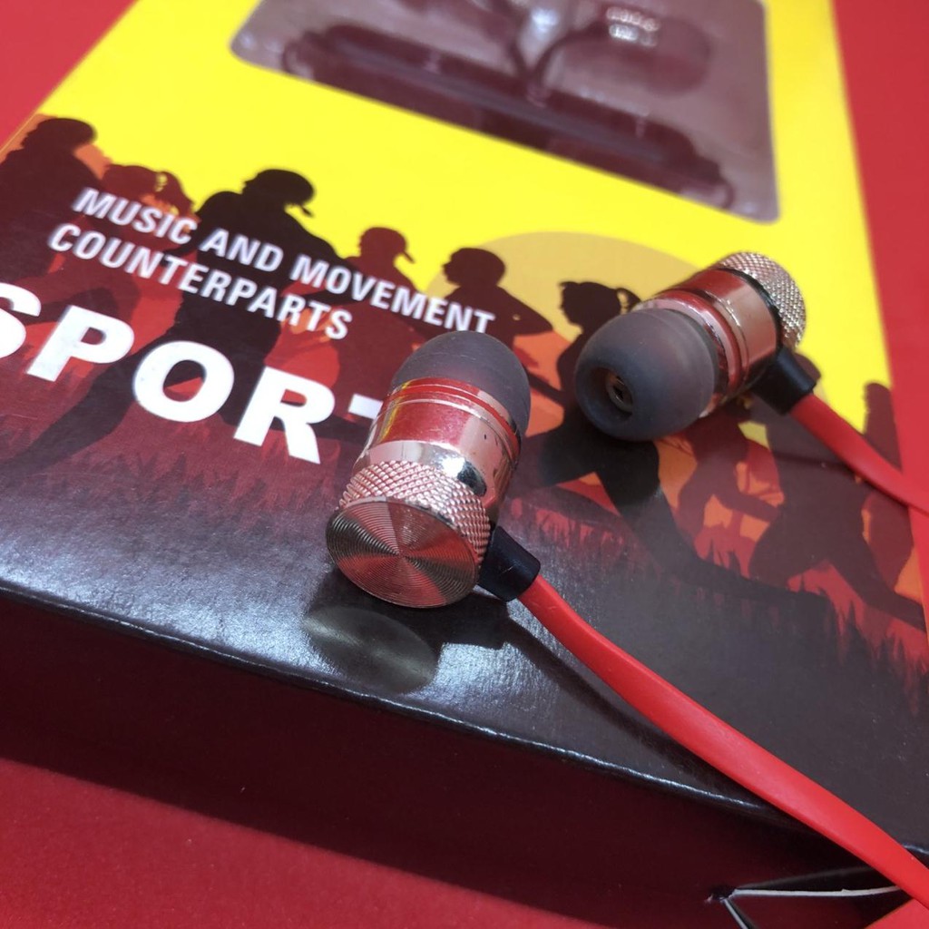 Tai Nghe Bluetooth Sport S8 – Âm Thanh Siêu Bass (ĐEN, ĐỎ)