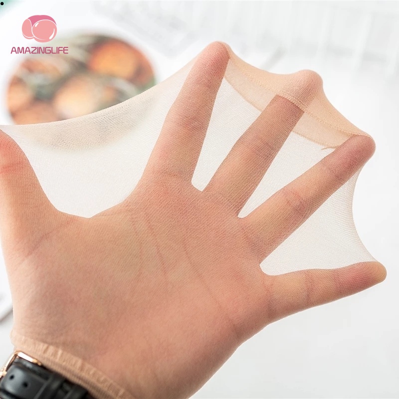 Set 10 Đôi Vớ Trong Suốt Thoáng Khí Thoải Mái Phong Cách Hàn Quốc Cho Nữ