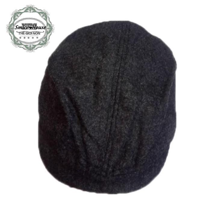 NÓN BERET MỎ VỊT VẢI NỈ NAM NỮ