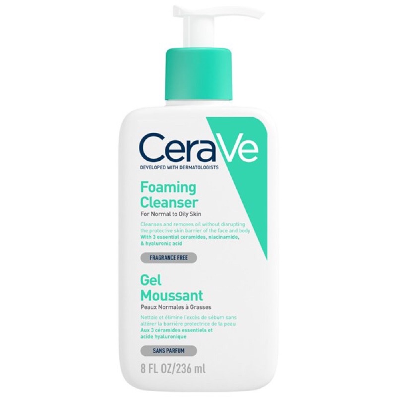 Sữa Rửa Mặt Cerave cho da nhạy cảm 236ml