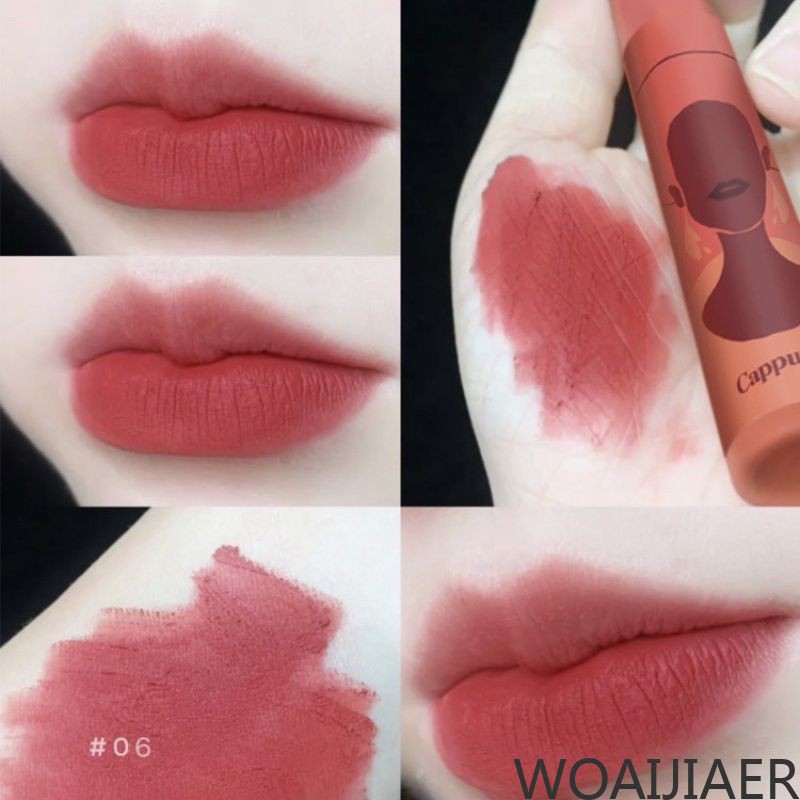 (Hàng Mới Về) Son Kem Lì Mềm Mịn Như Nhung Cho Nữ Sinh