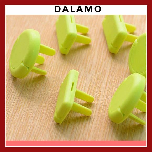 Bịt ổ điện 2 chân cao cấp chống giật nhỏ gọn chắc chắn bảo vệ an toàn cho bé A23 DALAMO