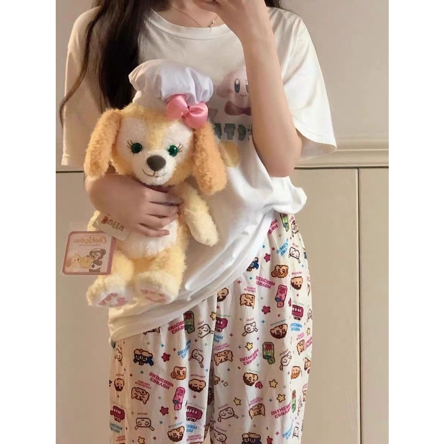 Quần Dài Họa Tiết Hoạt Hình Thời Trang Mùa Thu Cho Nữ