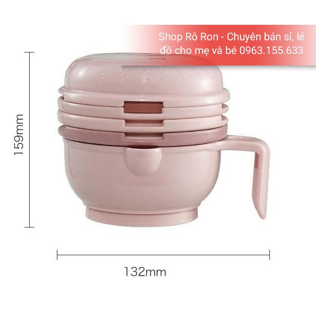 Set chế biến ăn dặm AAG - Bộ chế biến đồ ăn dặm 7 chi tiết cho bé - Shoproron