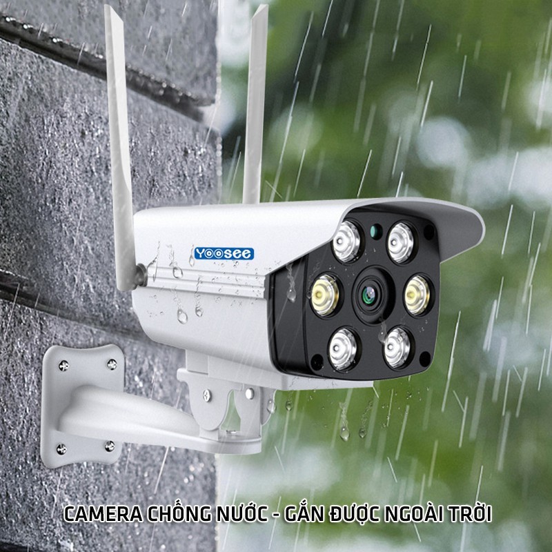 [XẢ KHO] Camera giám sát ngoài trời Wifi YooSee  Full HD, Chống Nước, Tiếng Việt Dễ Lắp đặt, Có đèn Led quan sát ban đêm