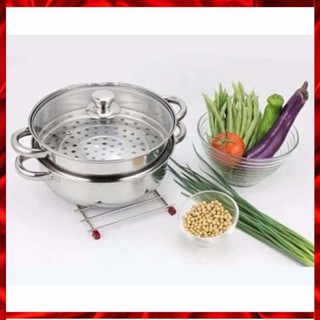 Nồi hấp 2 tầng đa năng 28cm