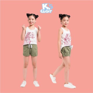 Áo Phông Con Báo Bé Gái (10-14 Tuổi) K's Closet T110EIS TM