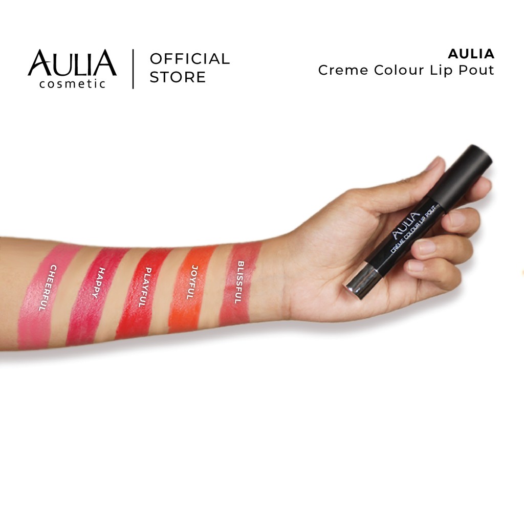 (hàng Mới Về) Son Môi Aulia Creme 3 Màu Sắc Tùy Chọn | BigBuy360 - bigbuy360.vn