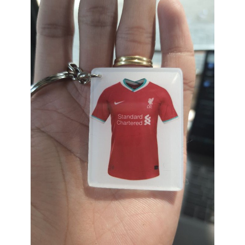 móc khóa liverpool áo đấu (móc khóa, sticker liverpool)