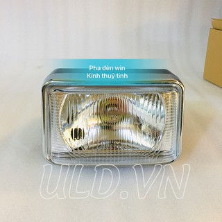 Pha đèn win 100 kính thủy tinh