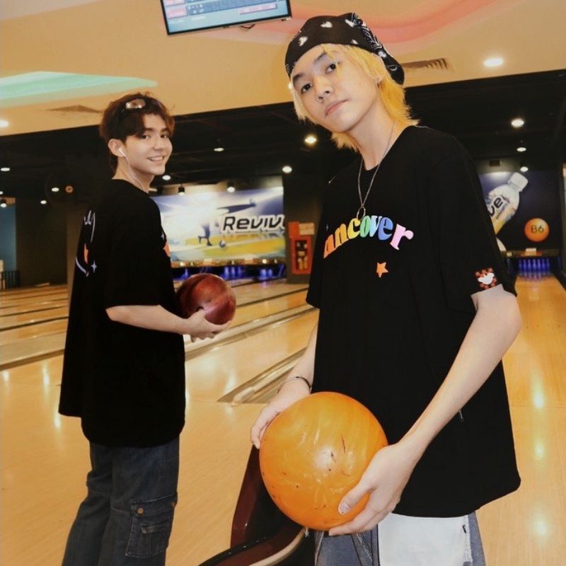 Áo thun tay lỡ unisex Uncover