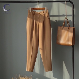 Quần baggy công sở bọc khuy