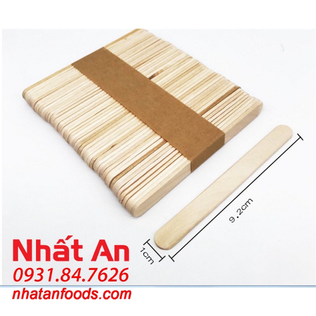 Que kem gỗ dài 9.2cm  (50 que)