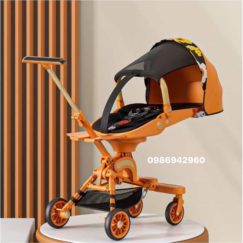 XE ĐẨY BK09 2in1 NHẬP KHẨU CHÍNH HÃNG NGUYÊN CHIẾC (tặng kèm bàn ăn)