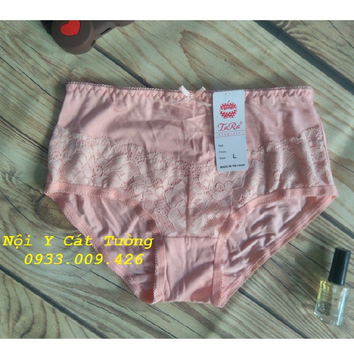 Quần lót nữ cotton Tara lưng cao | BigBuy360 - bigbuy360.vn