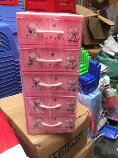 Tủ Bé Hoa mini Việt Nhật 3/4/5 tầng