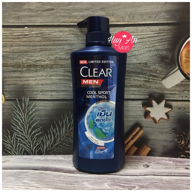 Dầu gội SẠCH GÀU Clear men Thái Lan 410ml