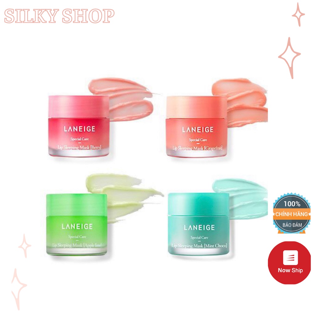 [Size Nhỡ] Mặt Nạ Ngủ Môi Laneige 8g