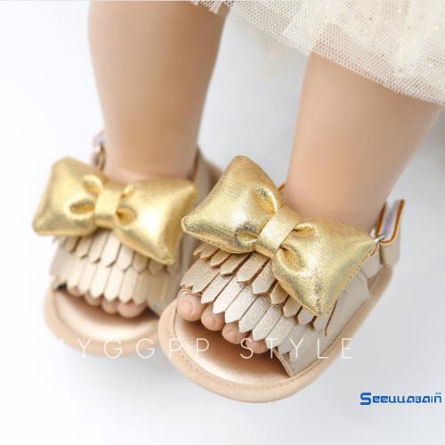 Giày sandal đế mềm chống trượt xinh xắn cho bé gái