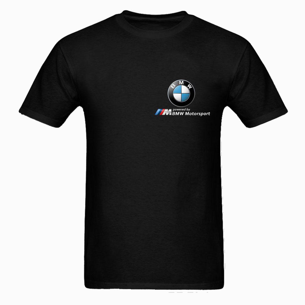 Áo Thun Tay Ngắn Cổ Tròn In Hình Logo Bmw Cá Tính Cho Nam