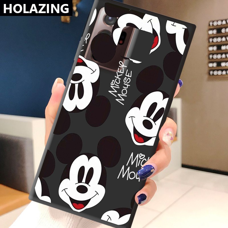 Samsung Galaxy A72 A52 5G A32 4G A12 A02S A21S A42 A31 iPhone6S Candy Color Phone Cases vỏ điện thoại Multi Mickey Soft Silicone Cover