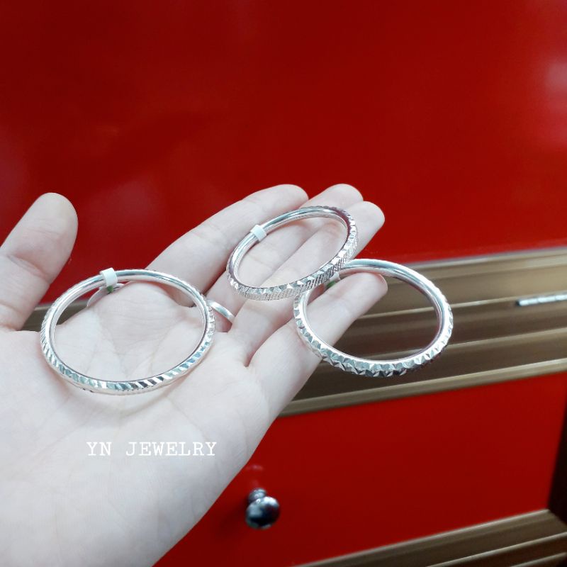 Vòng bạc bọng móc máy đủ size 🌼YN JEWELRY