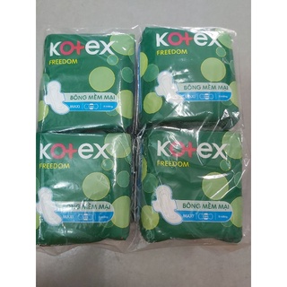 Băng vệ sinh Kotex Freedom cánh 8 miếng lốc 8 gói