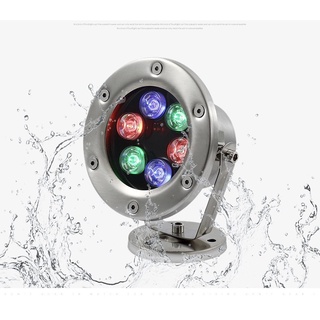 Đèn LED âm nước 6w chân đế