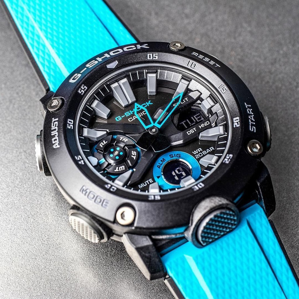 Đồng hồ Nam Dây Nhựa Casio G-Shock GA-2000-1A2 chính hãng bảo hành 5 năm Pin trọn đời | BigBuy360 - bigbuy360.vn