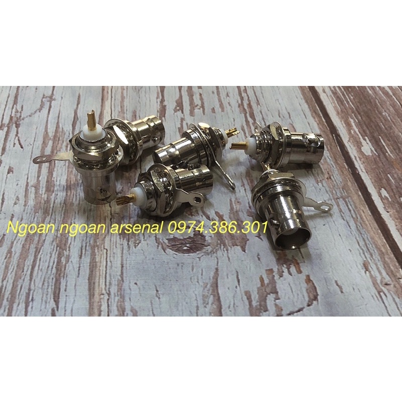 rắc BNC cái hàn máy và BNC cái vít dây