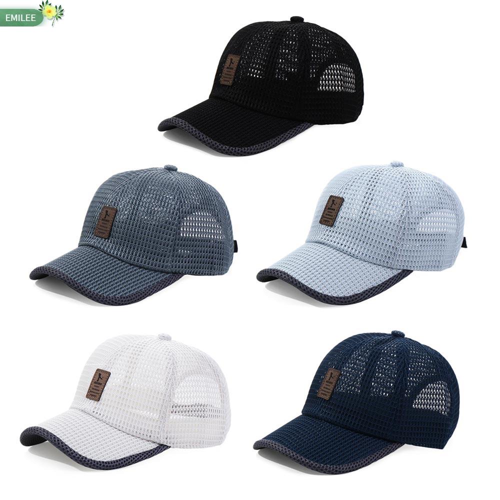 Nón Lưỡi Trai Cotton Phối Lưới Chống Thấm Nước Có Thể Điều Chỉnh Nhiều Màu Sắc Dành Cho Nam Và Nữ