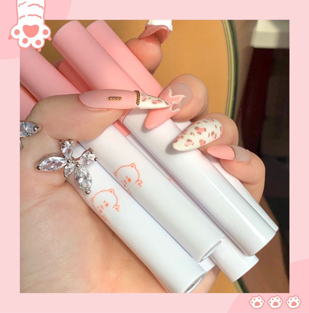 (Hàng mới về) Bộ 4 son, chất son lì màu hồng đào, mịn như nhung | BigBuy360 - bigbuy360.vn