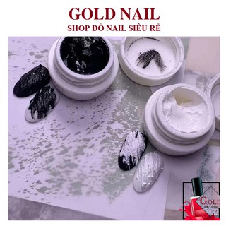 Gel xi măng , gel thạch cao vẽ họa tiết nổi 3D