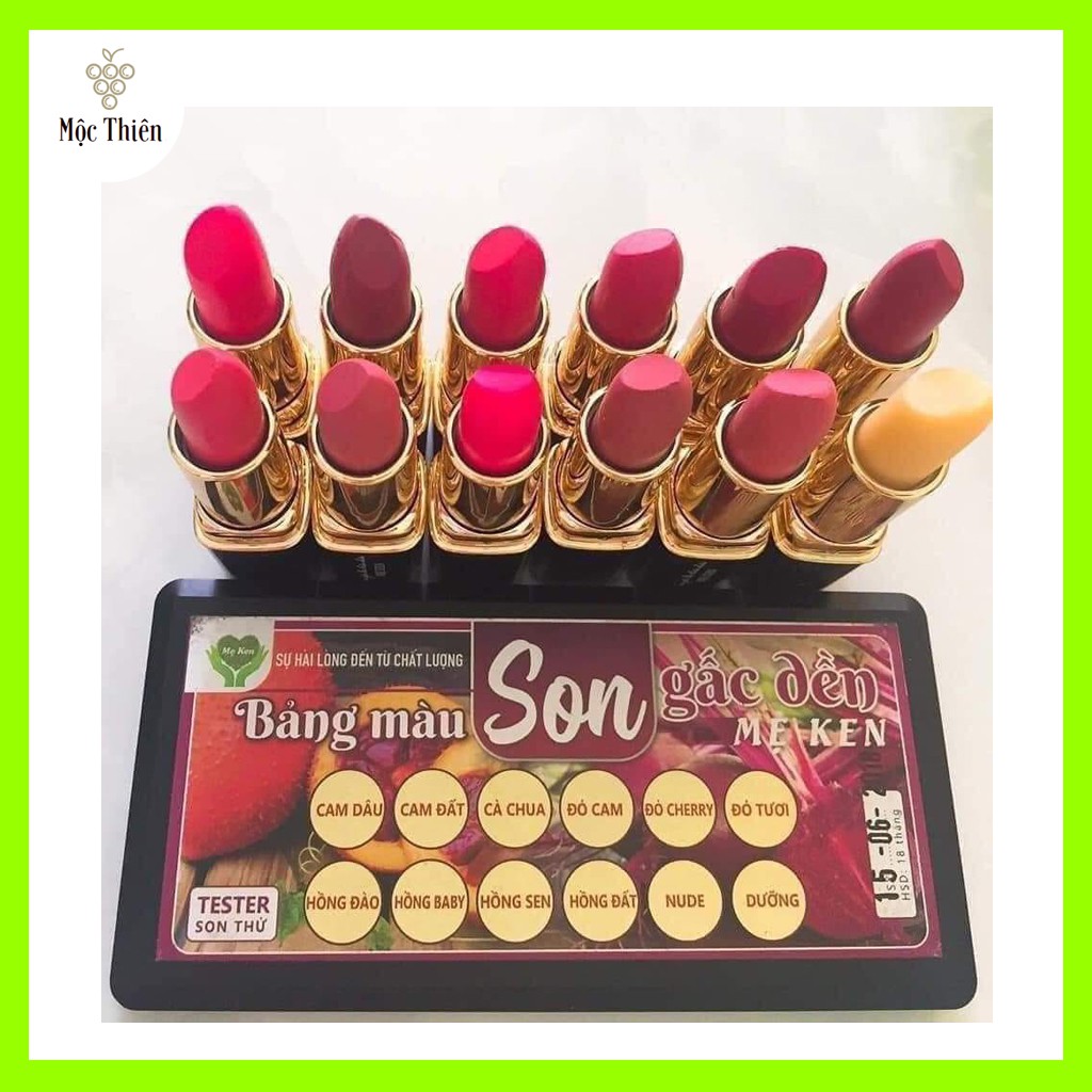 Son Dưỡng Môi Gấc Dền Mẹ Ken 4g - Dưỡng Ẩm, Mờ Thâm Và Chống Nắng Giúp Dưỡng Hồng Môi [Mộc Thiên] | BigBuy360 - bigbuy360.vn