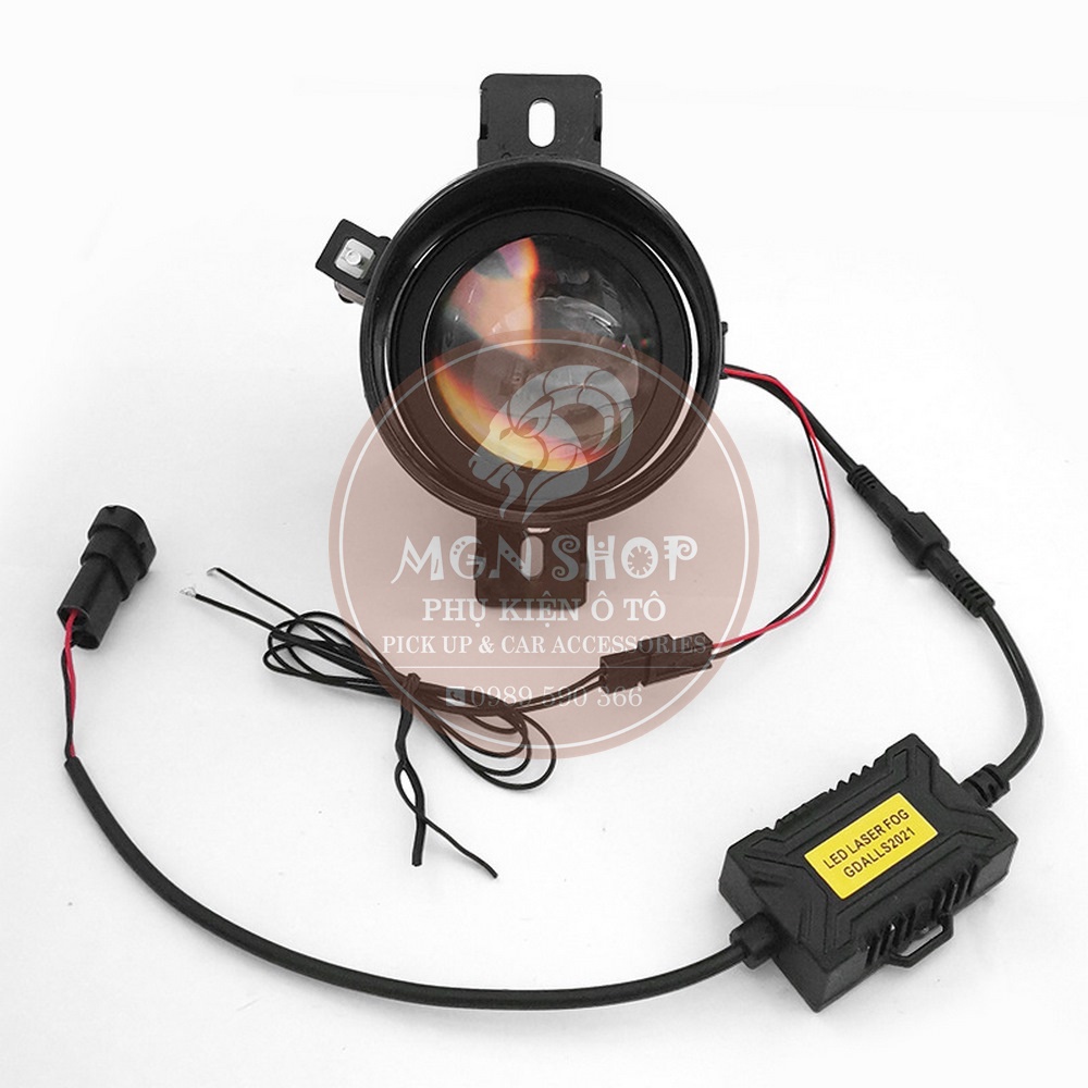 [Bộ 02 đèn] [Bi LED] [đèn gầm sương mù] [2 chân] [Toyota] [Nissan] [2 chế độ cos pha] [3.0 inch] dành cho ô tô