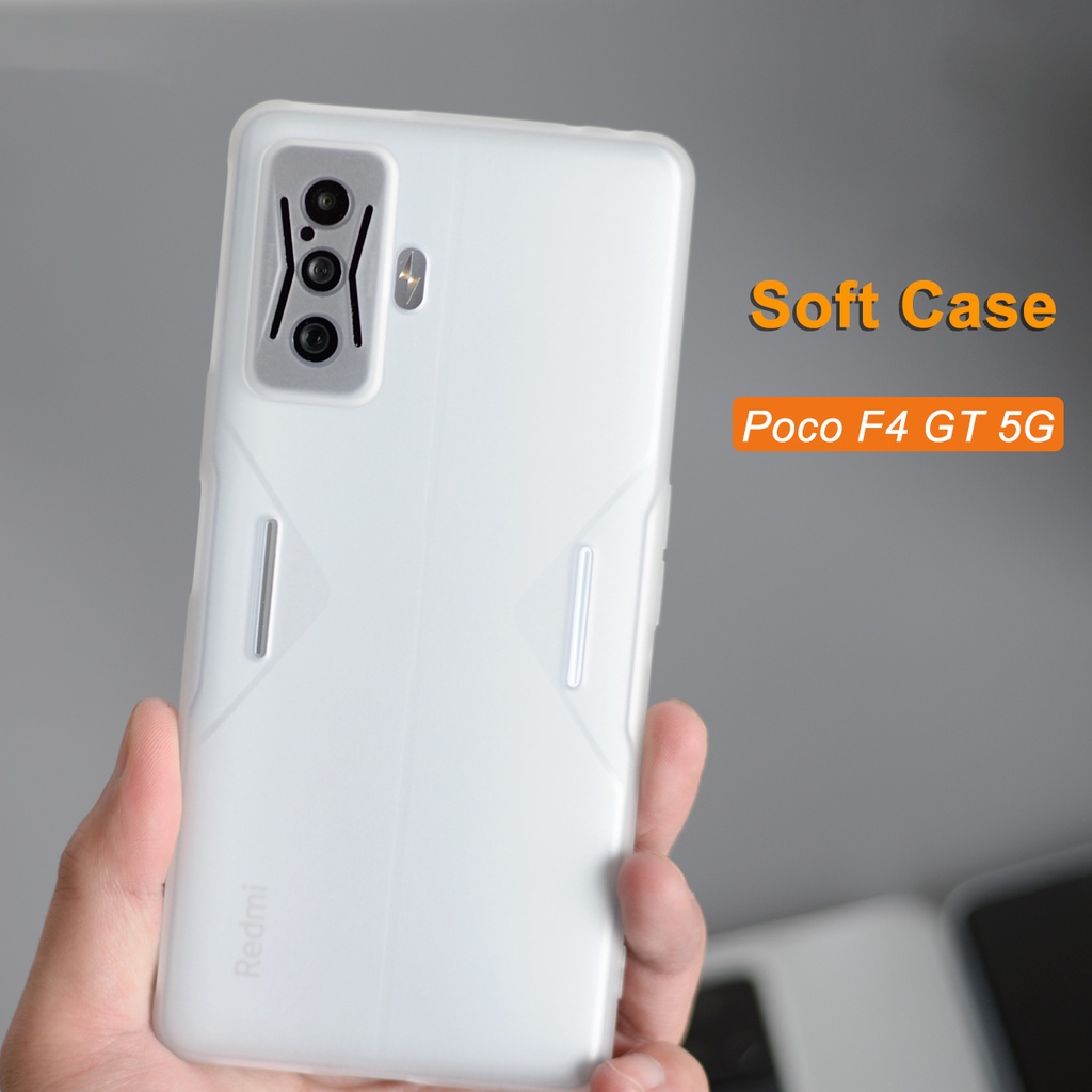 Ốp Điện Thoại Mềm Nhám Trong Suốt Siêu Mỏng Cho Xiaomi Poco F4 GT 5G
