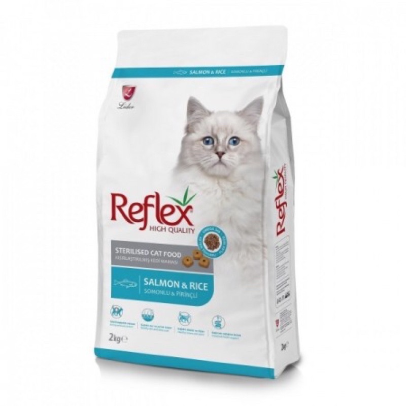 Reflex sterilised cat food salmon & rice - Thức ăn hạt khô cho mèo triệt sản