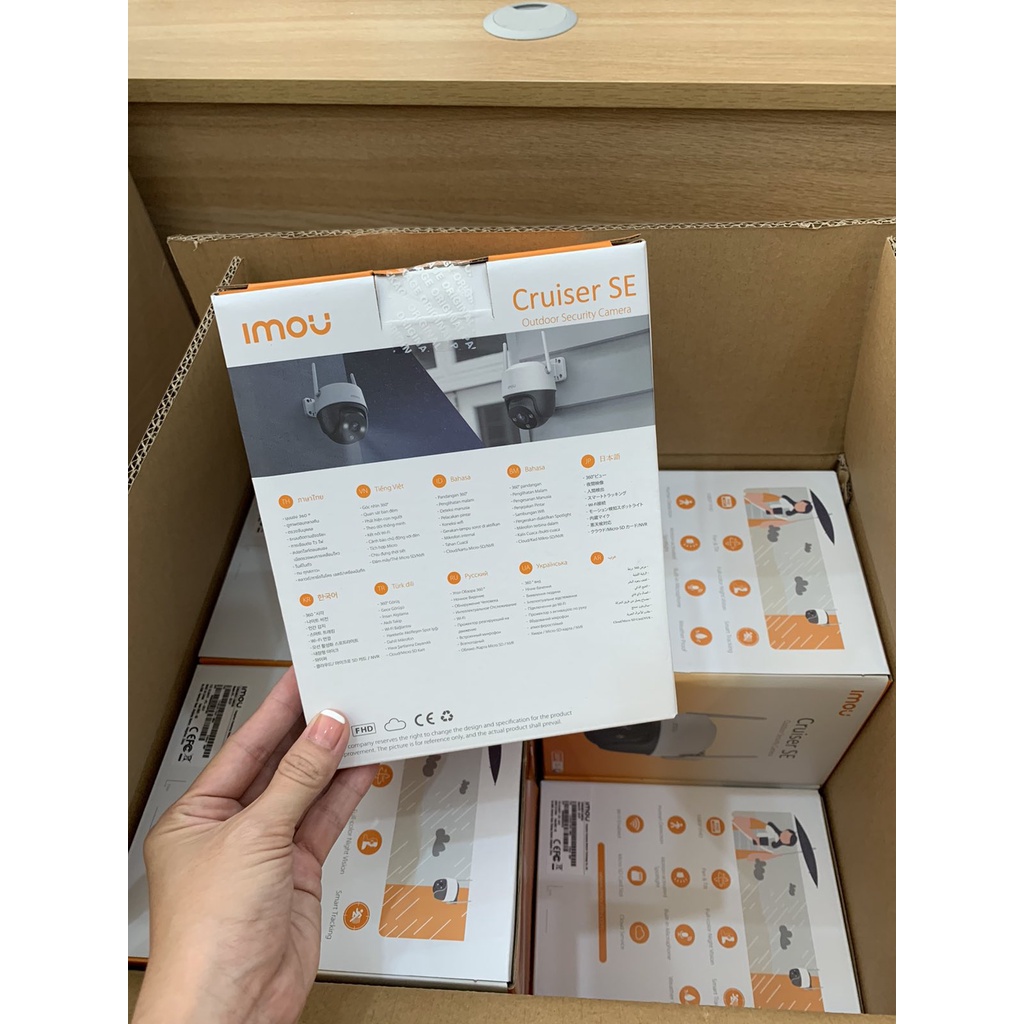 Camera IMOU PTZ S21FP 2M 1080p Xoay 360 Độ- Thu Âm- Ban Đêm Có Màu- Góc Nhìn Siêu Rộng - Wifi Ngoài Trời Chính Hãng