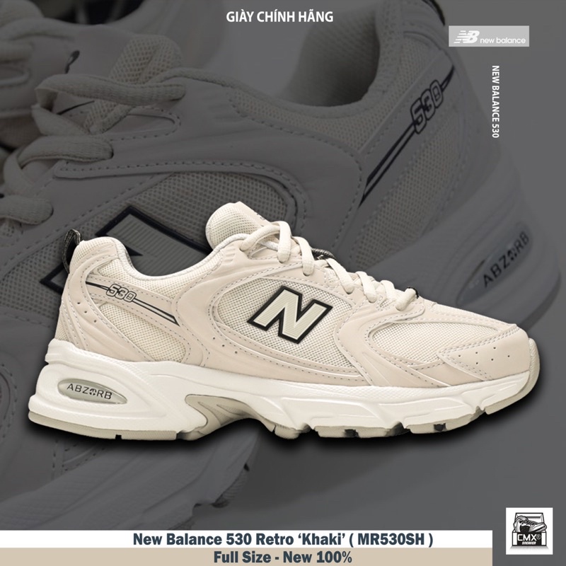 GIÀY NEW.BALANCE 530 CREAM AND GREY