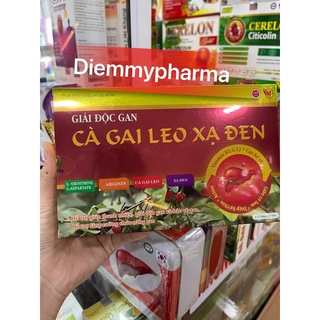 Giải Độc Gan Cà Gai Leo Xạ Đen tăng cường chức năng gan