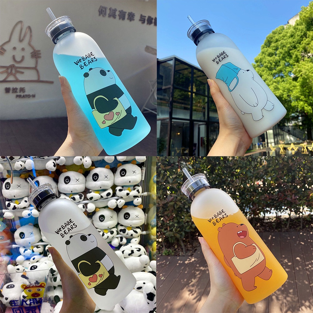 1 Cốc Nước Bằng Nhựa Cách Nhiệt Có Ống Hút Thiết Kế Đơn Giản Sáng Tạo Cho Nam Và Nữ★★★[Available]