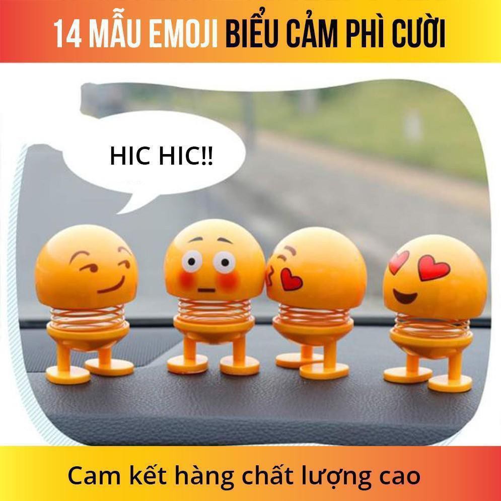 Emoji loại 1 hộp to hình biểu tượng cảm xúc thú nhún lò xo