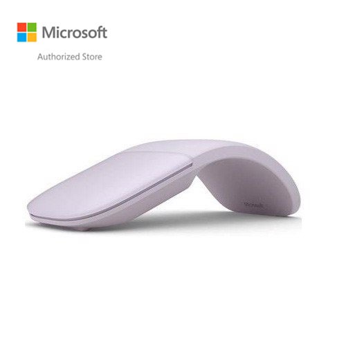 Chuột không dây Microsoft Arc Touch Tím Nhạt-Chính hãng