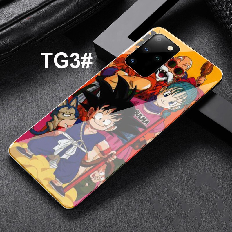 Ốp Lưng Tráng Gương In Hình Nhân Vật Songoku Trong Phim Bảy Viên Ngọc Rồng Độc Đáo Cho Samsung Galaxy S10 S9 S8 Plus S7 Edge Note 9 8