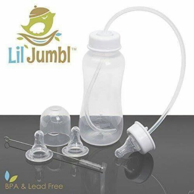 Bình sữa rảnh tay lil jumbl