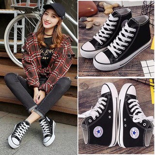 Giày bata Cổ cao hình sao siêu hót
