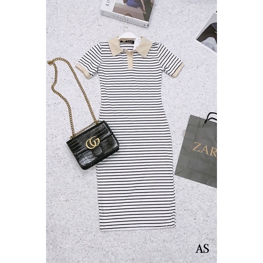 BÁN SỈ VÁY KẺ BODY CỔ BE CHO NỮ | BigBuy360 - bigbuy360.vn