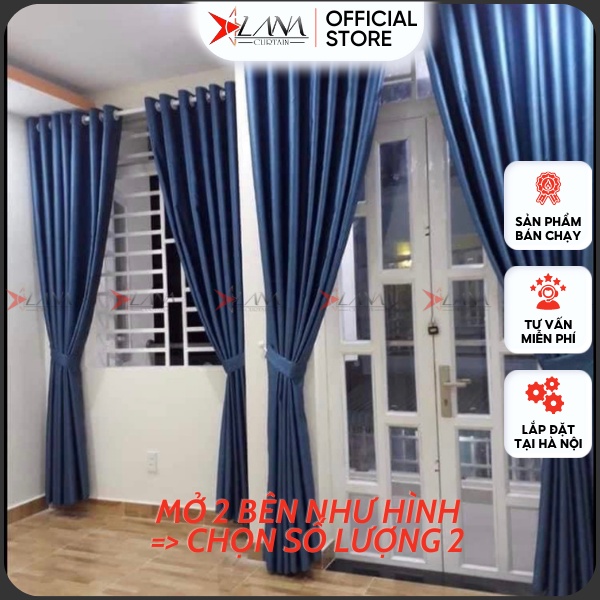 Rèm cửa sổ, cửa chính, cửa đi sang trọng đẹp đẽ, màu sắc xinh xắn, phong cách hiện đại