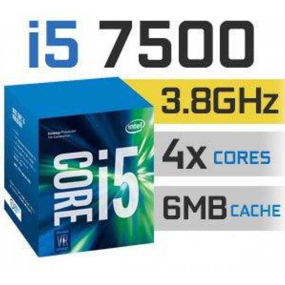 (giá khai trương) CPU intel i5 7500 3.4 GHz cũ - Core i5 7500 sk 1151