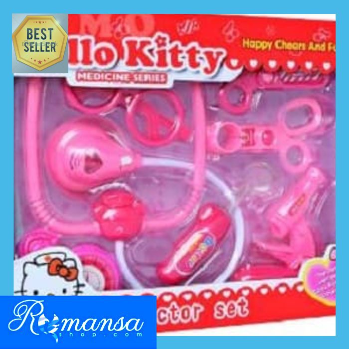 Bộ Đồ Chơi Bác Sĩ Hello Kitty Cho Bé Gái